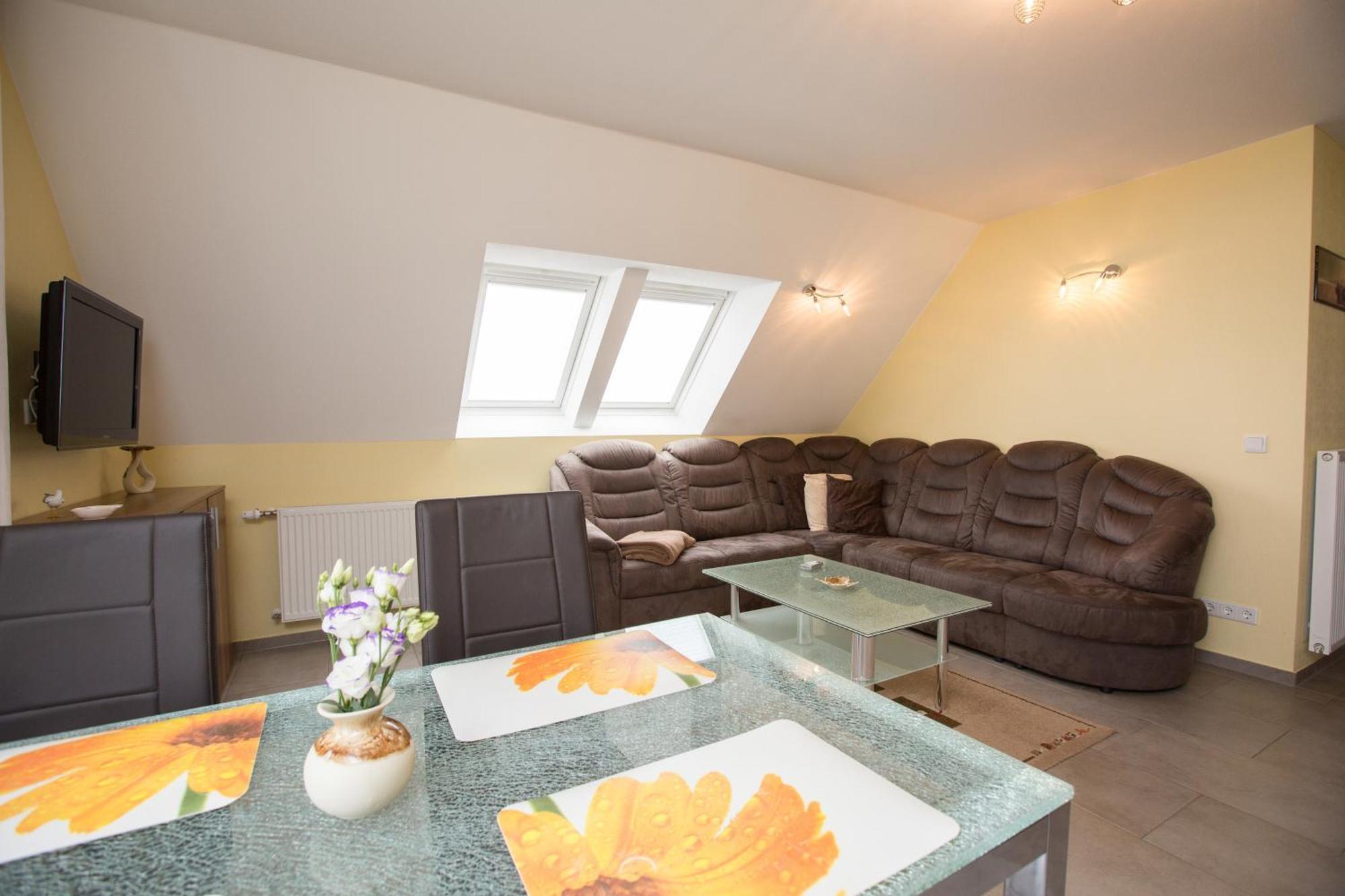 Ferienwohnung Dachs Im Mueritz Seepark Marienfelde Exterior photo